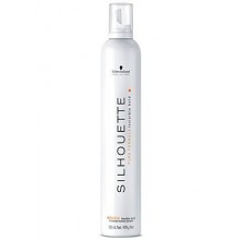 Schwarzkopf SILHOUETTE, pianka elastyczna biała, efekt niewidzialnej sprężystości 500ml