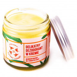 Cztery Szpaki naturalny mandarynkowy dezodorant w kremie