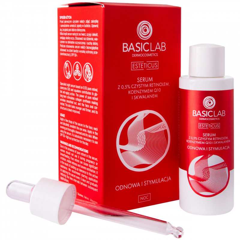 BasicLab Retinol 0,5% serum 30ml