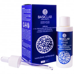 BasicLab Esteticus serum with 10% trehalozy, 5% peptyd snap-8 30ml