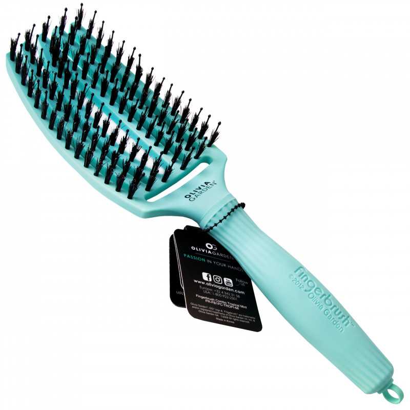 Olivia Garden Tropical Finger Brush hairbrush