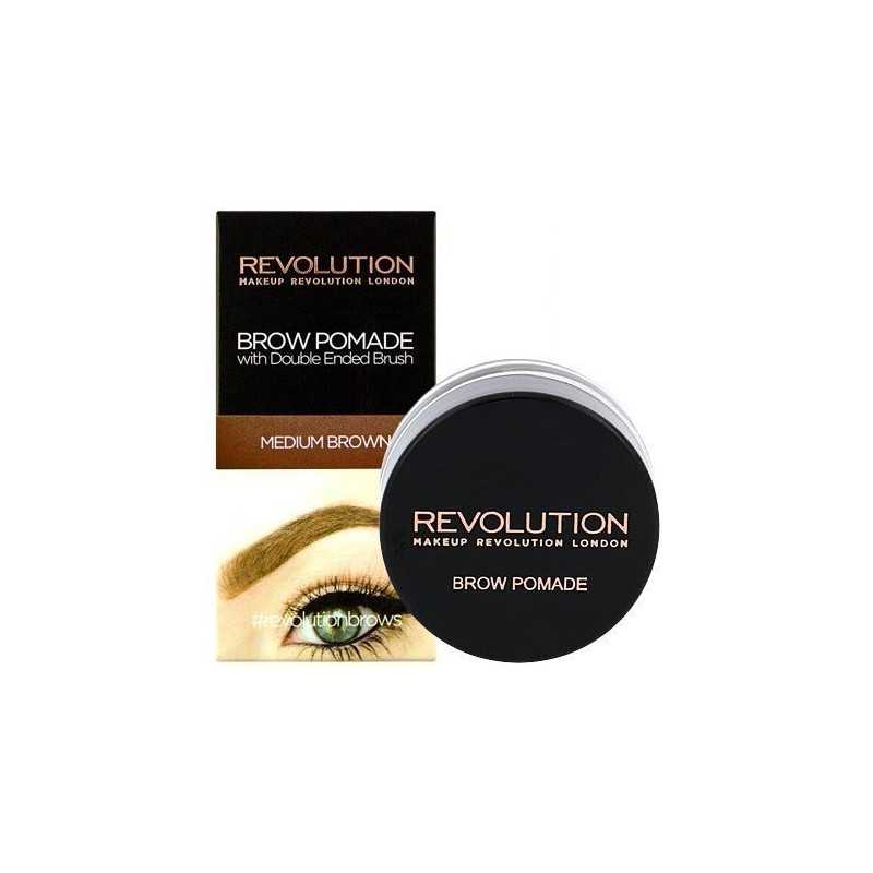 Makeup Revolution Brow Pomade Medium Brown 2,5g
