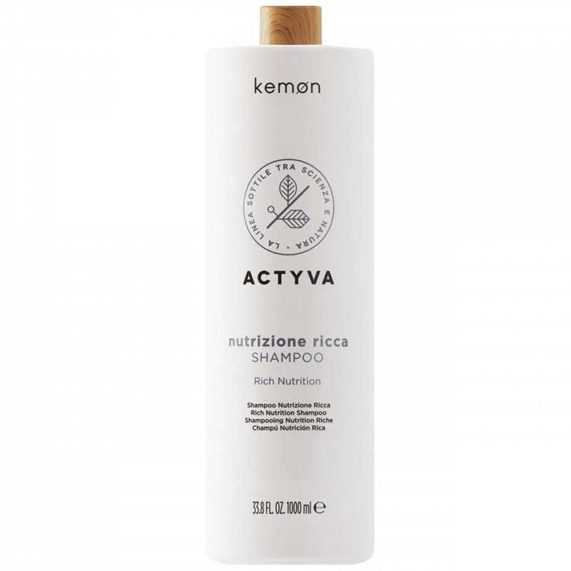 Kemon ACTYVA Nutrizione Ricca shampoo 1000ml