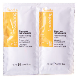 Fanola Nourishing - shampoo 15ml mask 15ml