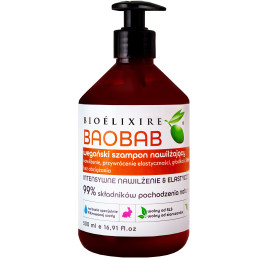 Bioelixire Baobab vegan moisturizing shampoo 500 ml