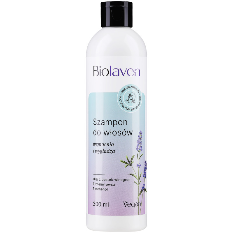 Biolaven strengthening and smoothing hair shampoo 300 ml