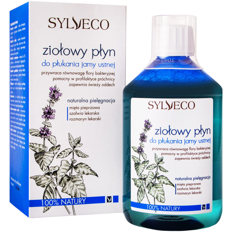 Sylveco Herbal Natural Mouthwash 500 ml