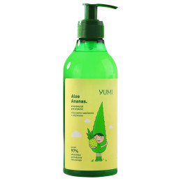 Yumi Aloes & Ananas Pineapple moisturizing shower gel 400 ml