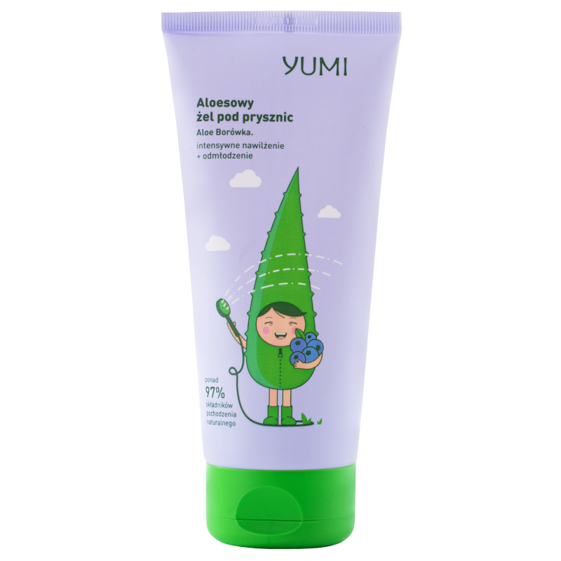 Yumi Aloes & Blueberry moisturizing shower gel  200 ml