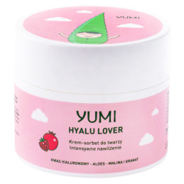 Yumi Hyalu Lover Raspberry and Pomegranate face cream 50 ml