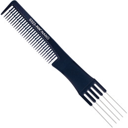 FOX NANO 9323 - Hair Comb with a Spike for Easy Styling