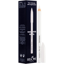 Herome Nailwhite Pencil - White nail crayon for French manicure effect