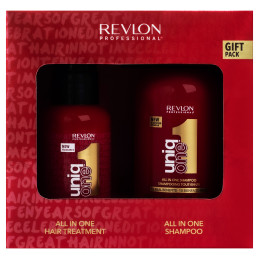 Revlon Uniq One Gift Pack - Shampoo + Leave-in Conditioner