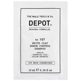 Depot NO. 107 White Clay Sebum Control Shampoo 10ml