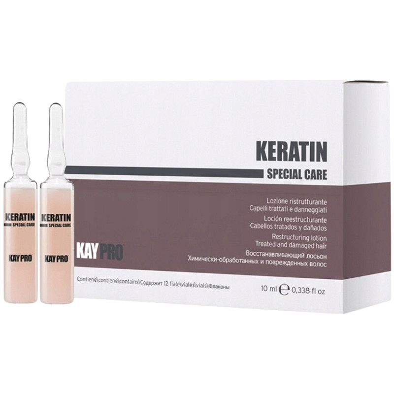 KayPro Keratin Restructuring Lotion Ampoules 12x10ml