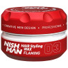 Nishman Hair Wax Flaming 03 Water-based Pomade 150ml
