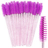 Lewer - Nylon Eyelash Brush Pink 50 pcs