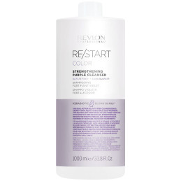 Revlon Restart Color Purple Clean Shampoo - wzmacniający szampon do włosów farbowanych, 1000ml