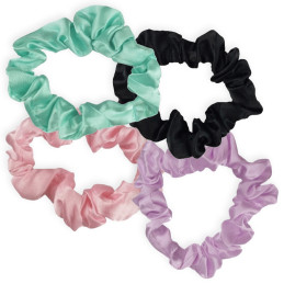 Deni Carte Scrunchie 1.5cm mix 4szt.