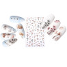 Deni Carte Flower Stickers - Nail Stickers