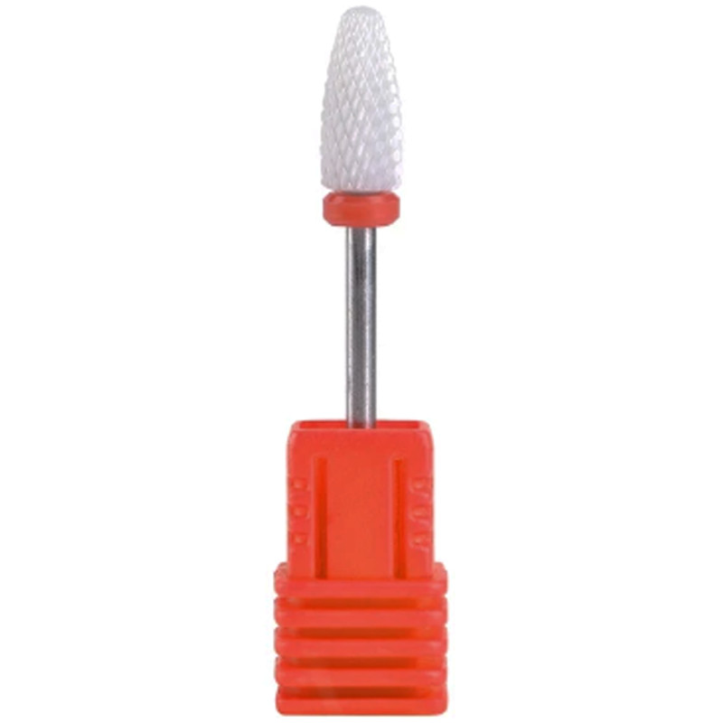 DeniCarte Frez Ceramiczny Czerwony/F - frez do manicure
