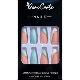 Deni Carte Tipsy French - False Nails In French Style