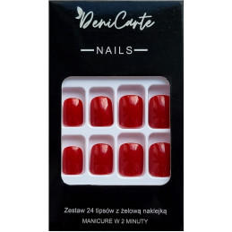 Deni Carte Tipsy Square - Set Of False Nails