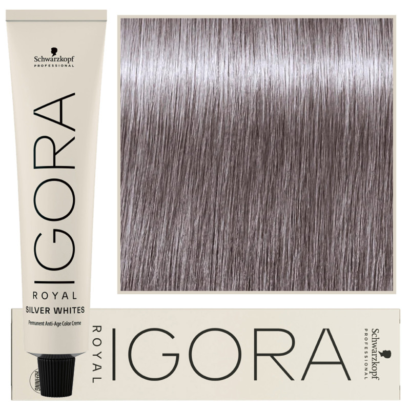 Schwarzkopf Professional Igora Silver Whites Toning Hair Dye 60ml