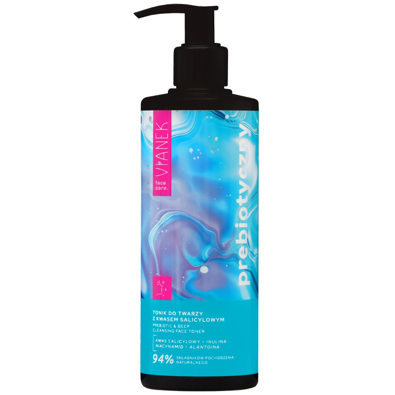 Vianek Prebiotic facial tonic with salicylic acid 300ml