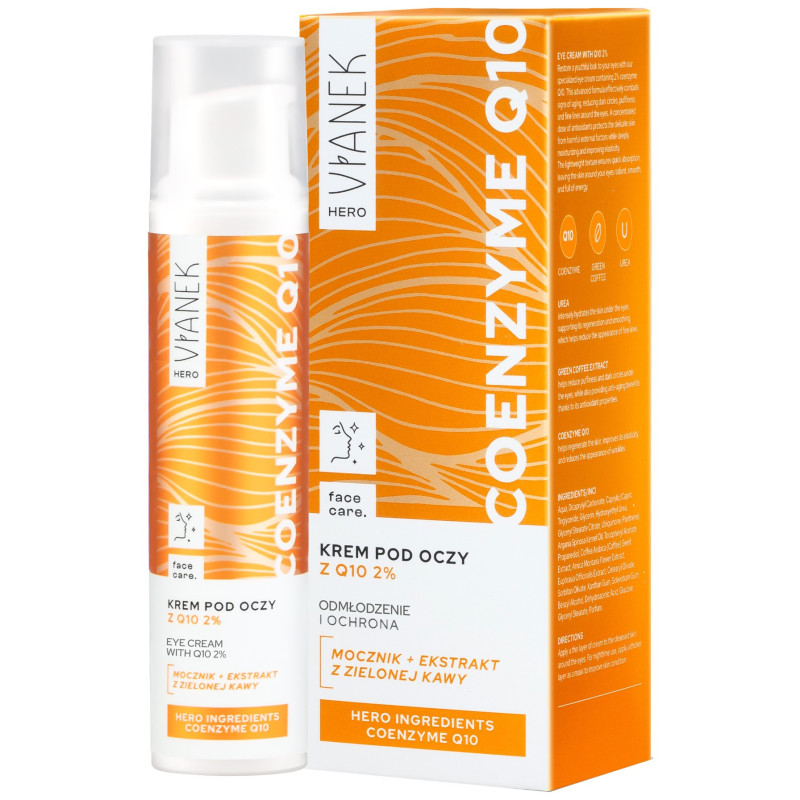 Vianek Hero Rejuvenating Eye Cream with Coenzyme Q10 15ml