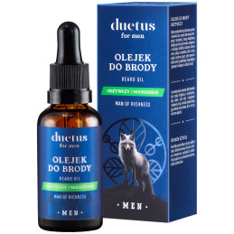 Duetus for Men Beard Oil - odżywczy olejek do pielęgnacji brody, 30ml
