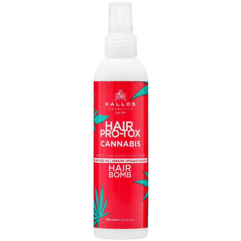 Kallos Hair Pro-Tox Cannabis Luquid Leave-In Conditioner 200ml
