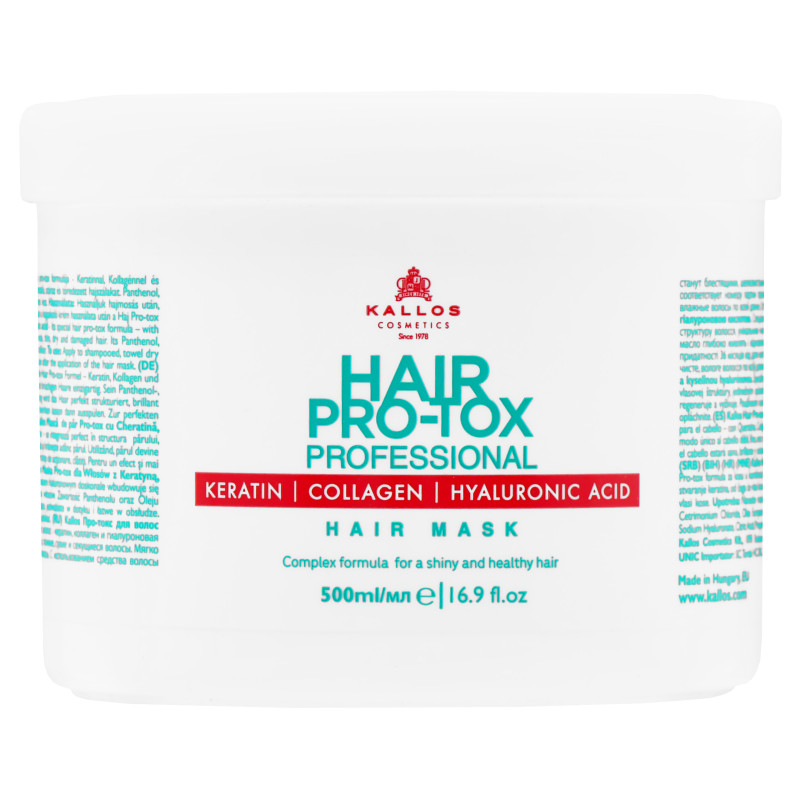 Kallos Hair Pro-Tox Mask 500ml