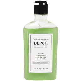 Depot NO. 406 Transparent Shaving Gel 200ml