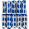 DeniCarte Thermal Hair Rollers Large 10 pcs