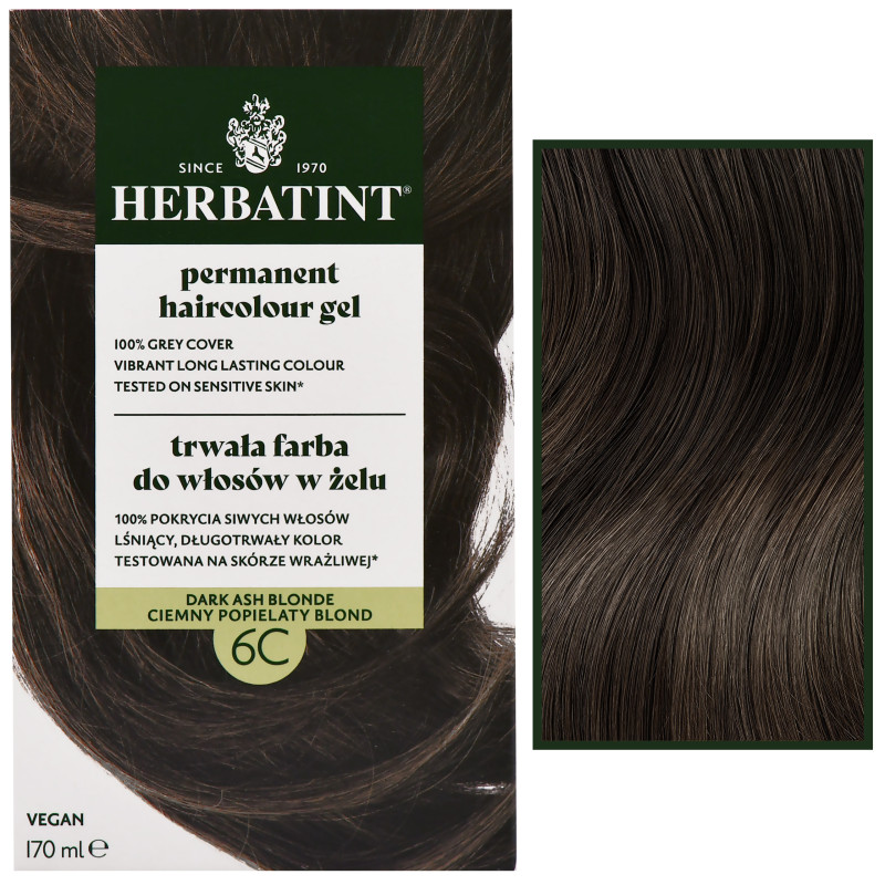 Herbatint Permanent Haircolour Gel Hair Dye 170ml