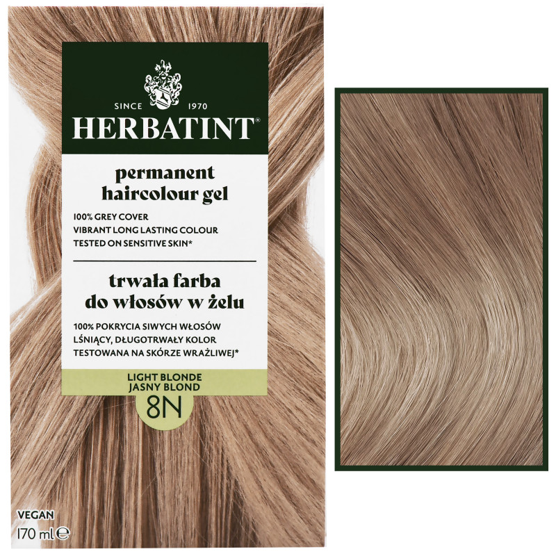 Herbatint Permanent Haircolour Gel Hair Dye 170ml