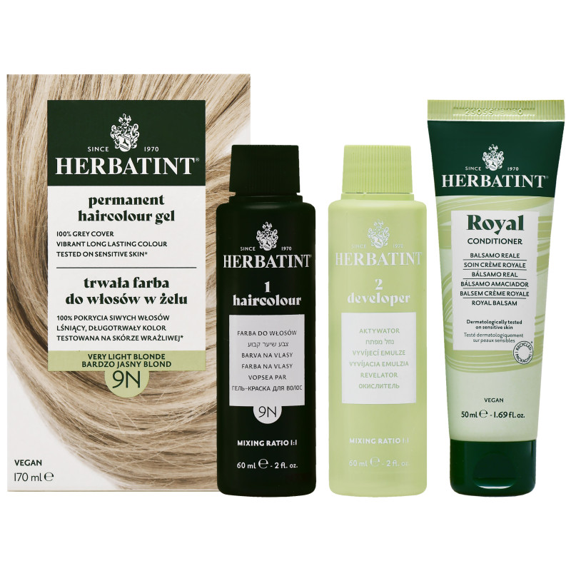 Herbatint Permanent Haircolour Gel Hair Dye 170ml