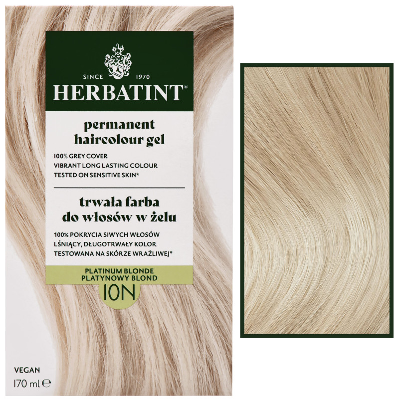 Herbatint Permanent Haircolour Gel Hair Dye 170ml
