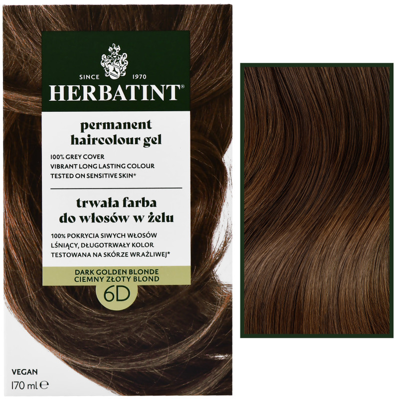 Herbatint Permanent Haircolour Gel Hair Dye 170ml