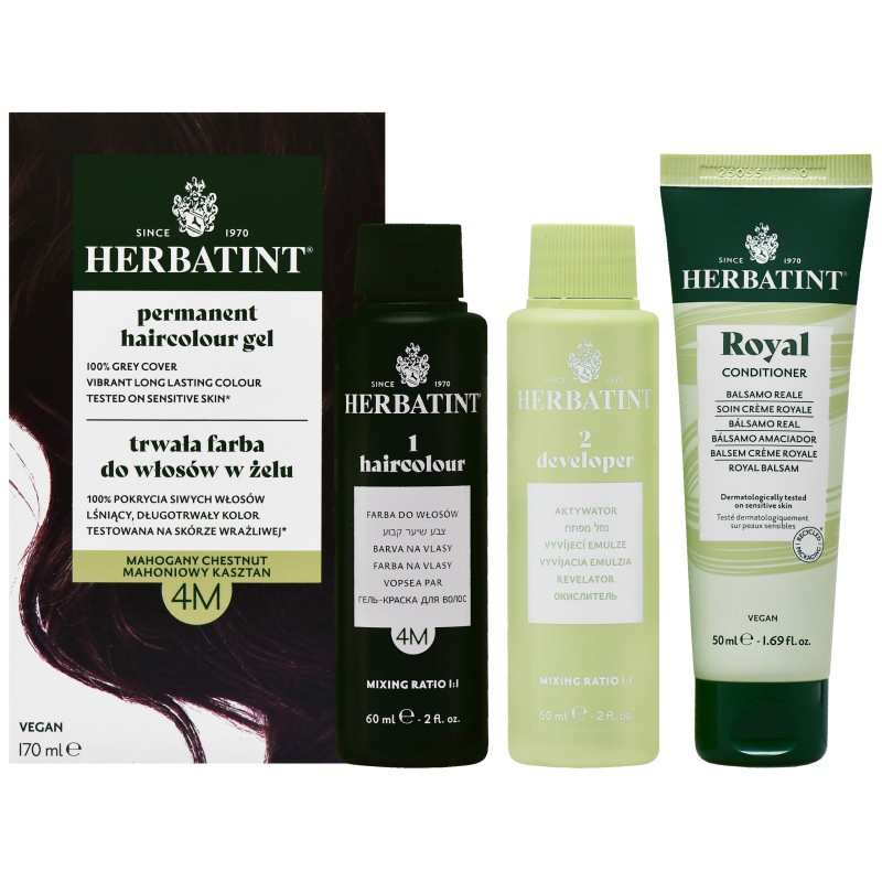 Herbatint Permanent Haircolour Gel Hair Dye 170ml