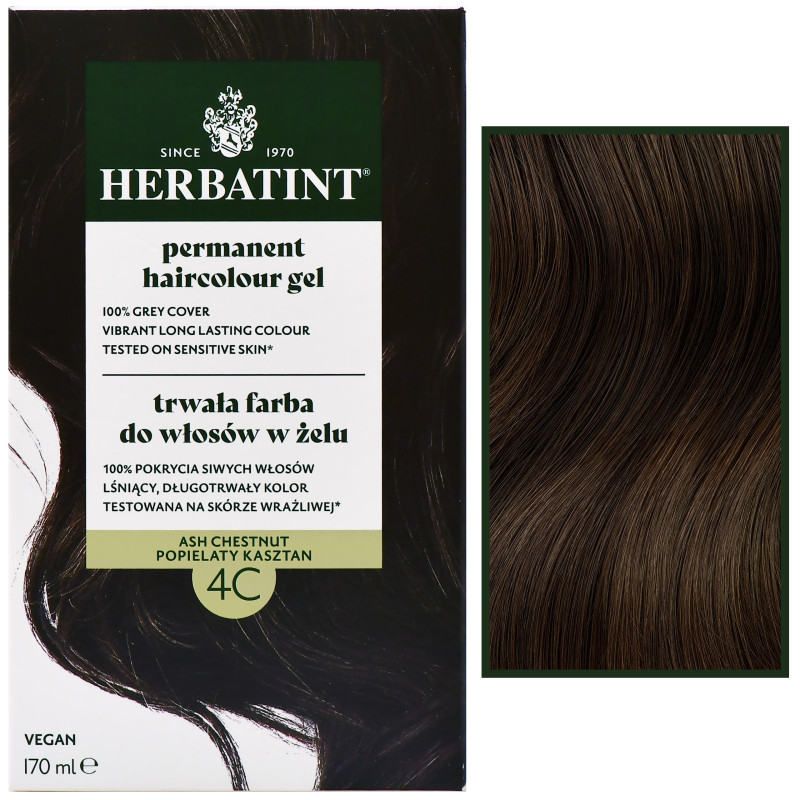 Herbatint Permanent Haircolour Gel Hair Dye 170ml