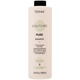Lakme Teknia Scalp Care Pure Shampoo - szampon do włosów przetłuszczających się, 1000ml