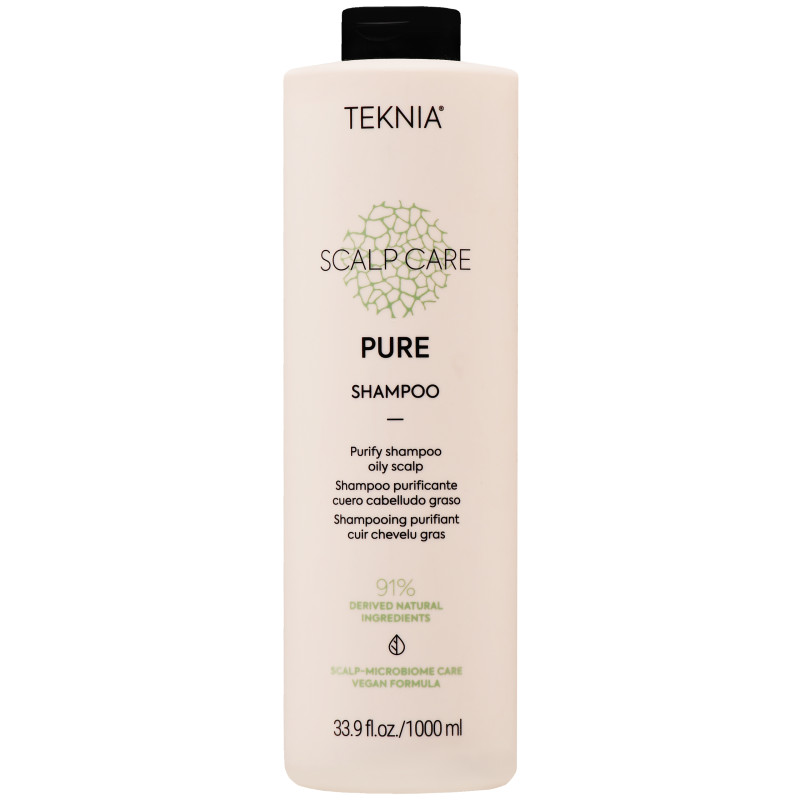Lakme Teknia Scalp Care Pure Shampoo - szampon do włosów przetłuszczających się, 1000ml