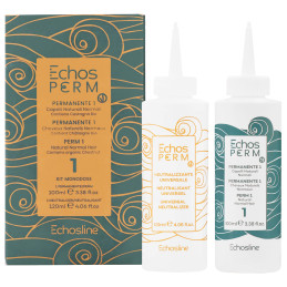 Echosline Echos Perm P1 - Natural Hair Perm Set 100ml+120ml