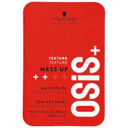 Schwarzkopf OSIS MESS UP, mocna, matowa pasta o suchej strukturze 100ml