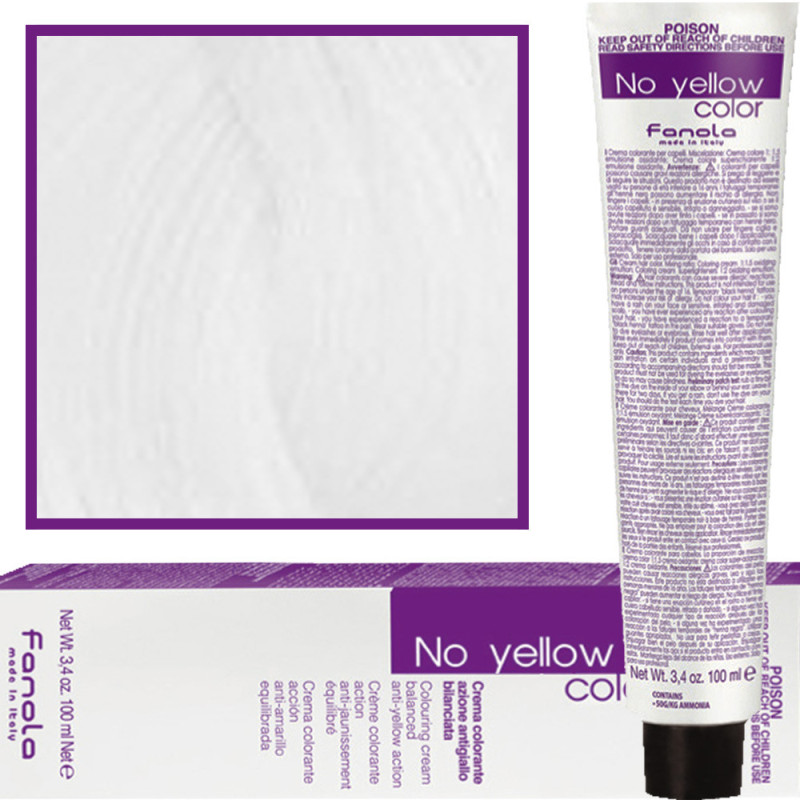 Fanola No Yellow Color hair dye 100ml