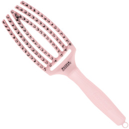 Olivia Garden Finger Brush Combo Medium Boar Bristle Brush