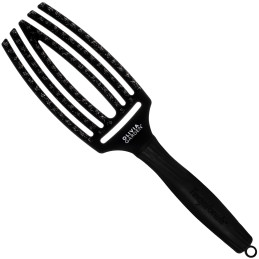 Olivia Garden Finger Brush Combo Medium Boar Bristle Brush