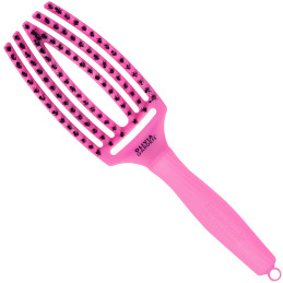 Olivia Garden Finger Brush Combo Medium Boar Bristle Brush